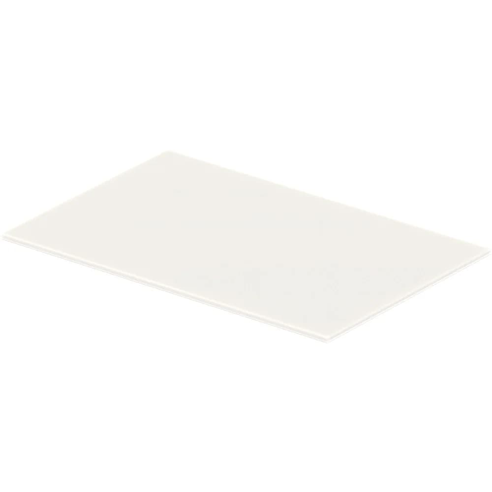 Duravit Glaseinleger DuraSquare 116,4x38cm, Sicherheitsglas, Weiß