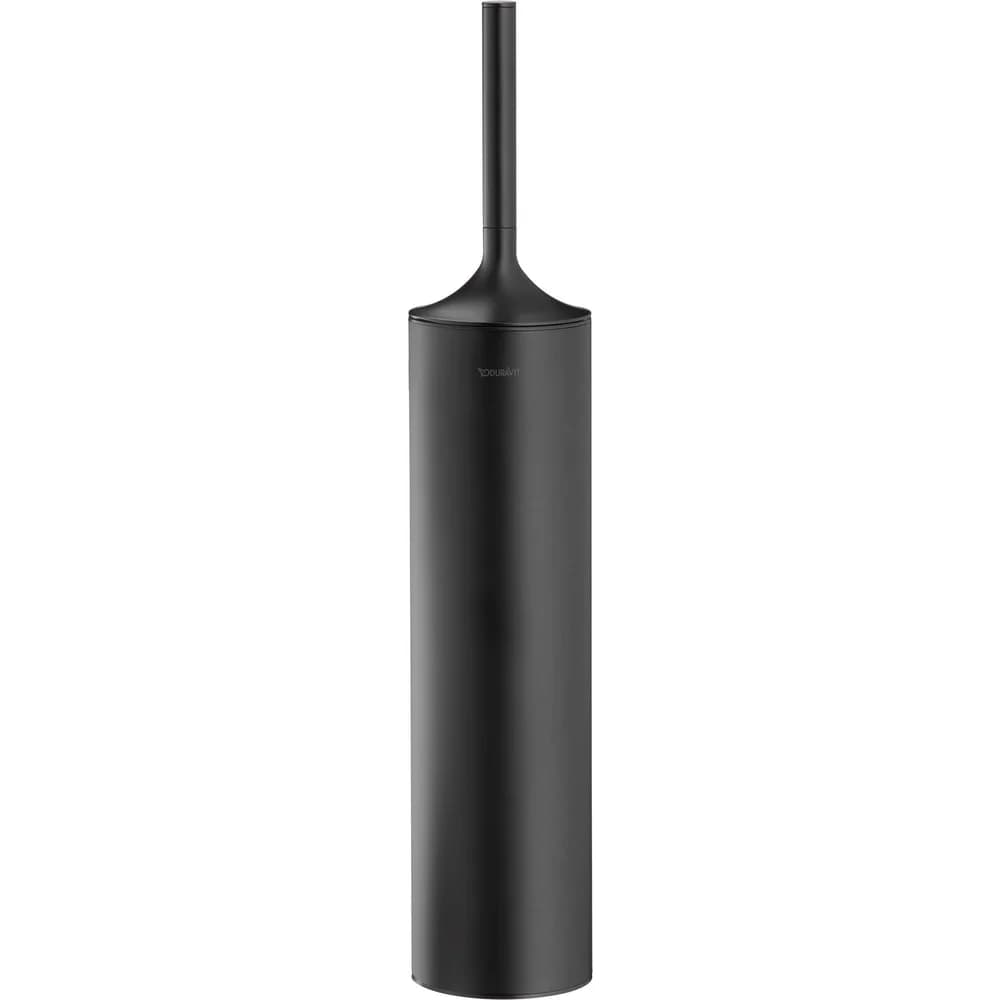 Duravit Starck T WC-Bürstengarnitur 0099454600 schwarz matt, bodenstehend