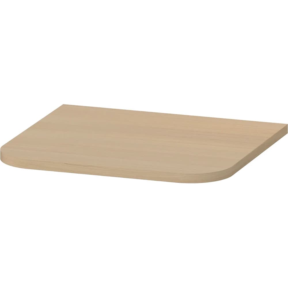 Duravit Happy D.2 Plus Abdeckplatte für Halbhochschränke, Badmöbel, HP030007171, eiche mediterrane