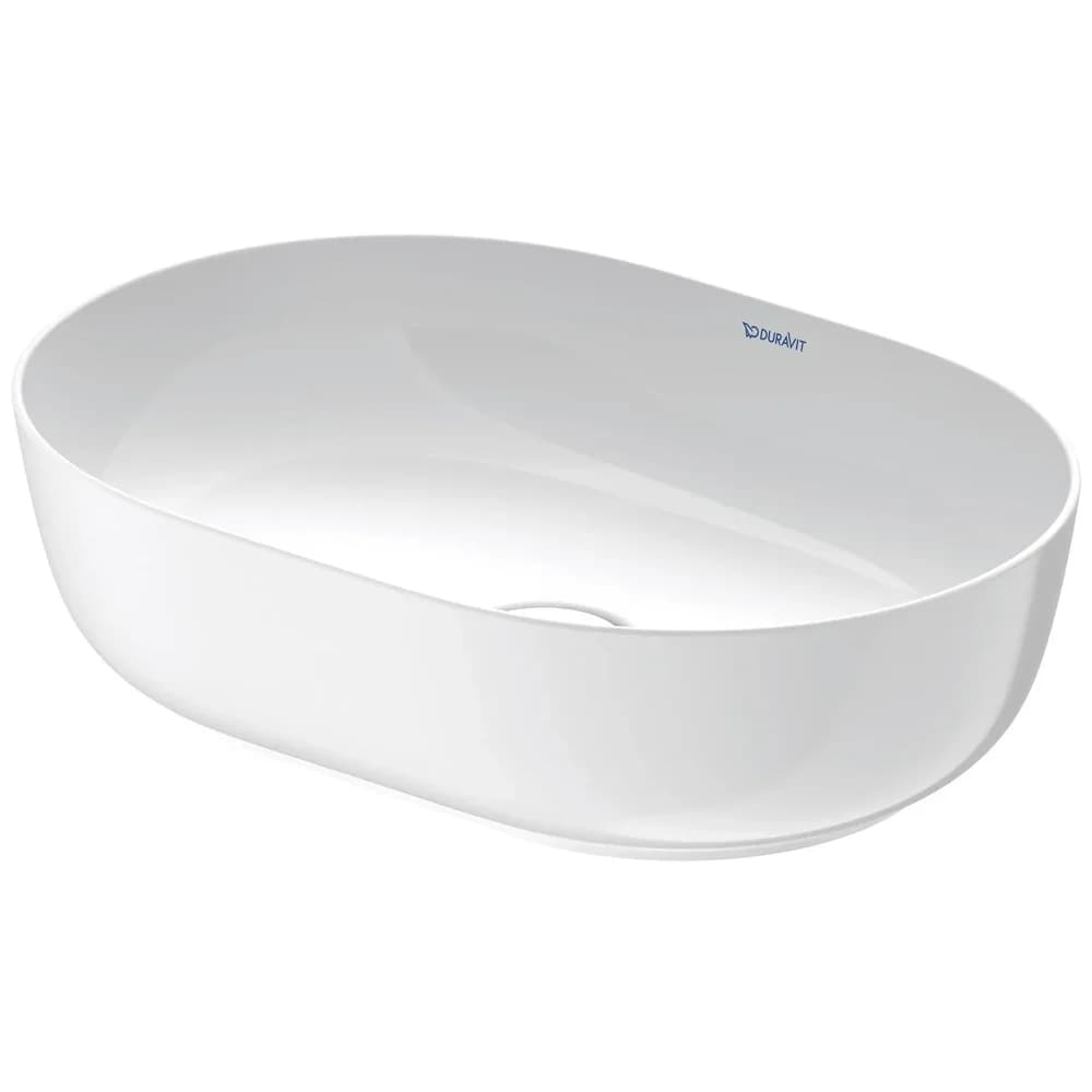 Duravit Aufsatzwaschtisch Luv 50x35cm, geschli., o. HL, ÜL, HLB, weiß