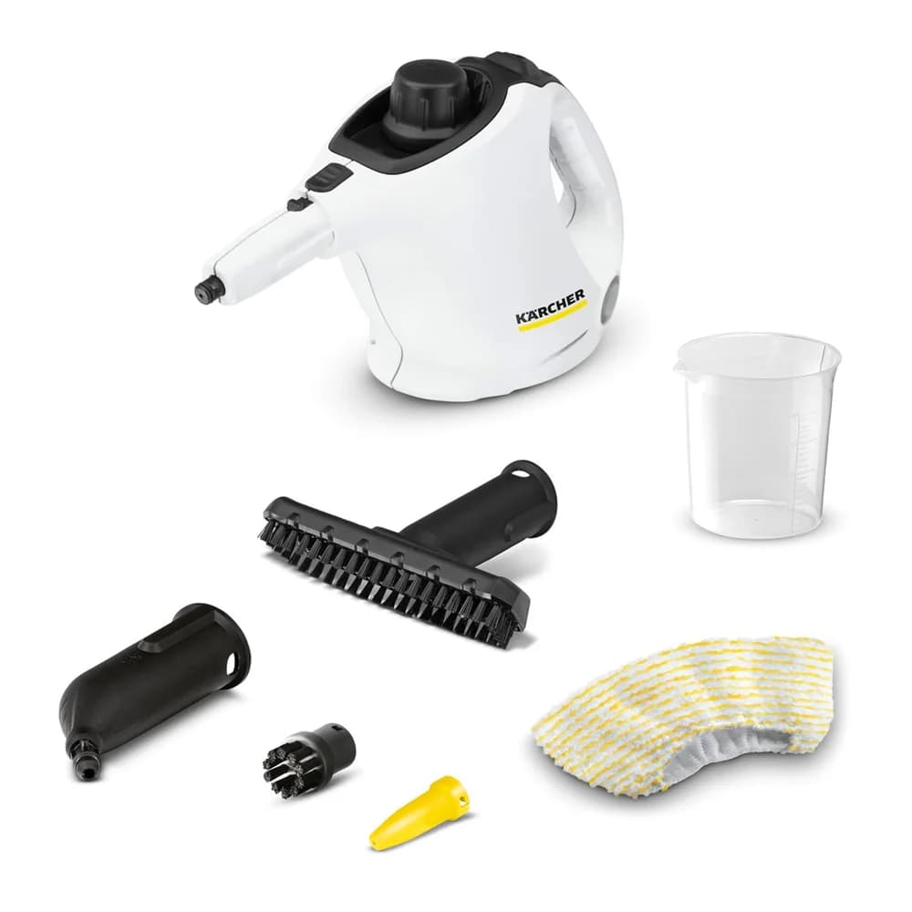 Kärcher SC 1 Zylinder-Dampfreiniger 1200 W Schwarz, Weiß