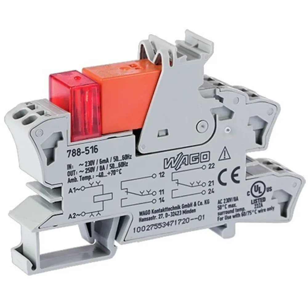 WAGO GmbH & Co. KG Stecksockel m.Relais 788-516