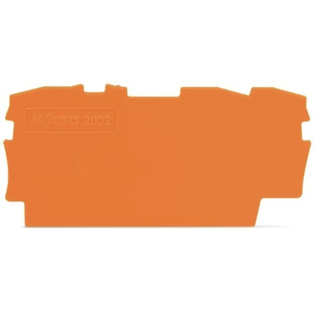 WAGO 2002-1392 Abschluss- und Zwischenplatte orange