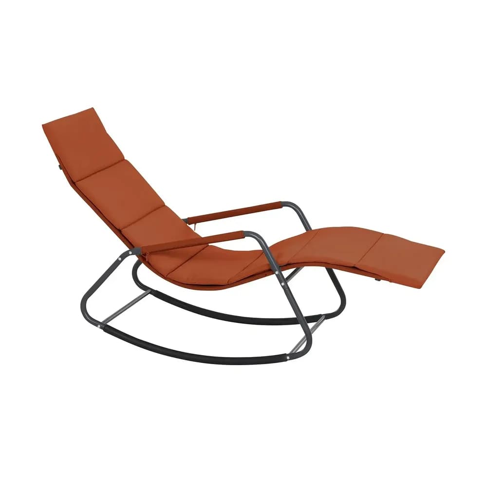 SIENA GARDEN Schwingliege »Aliano«, LxBxH: 143 x 57 x 84 cm, Stahl - rot