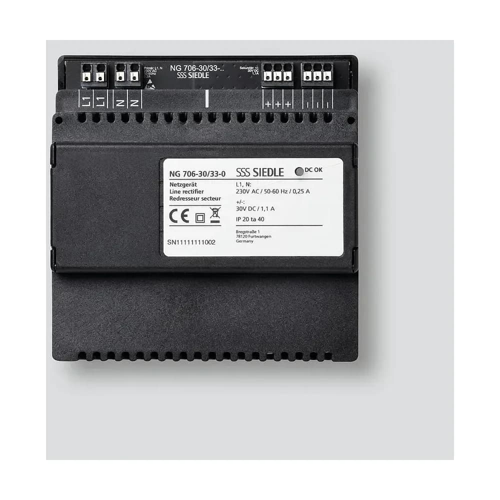 Siedle&Söhne Netzgerät NG 706-30/33-0