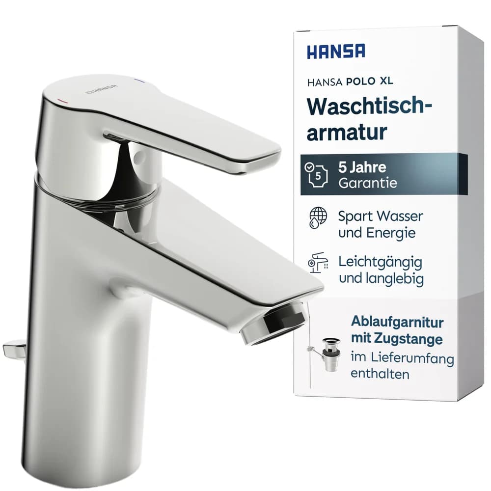 Hansa Polo Waschtischarmatur Chrom 51502293