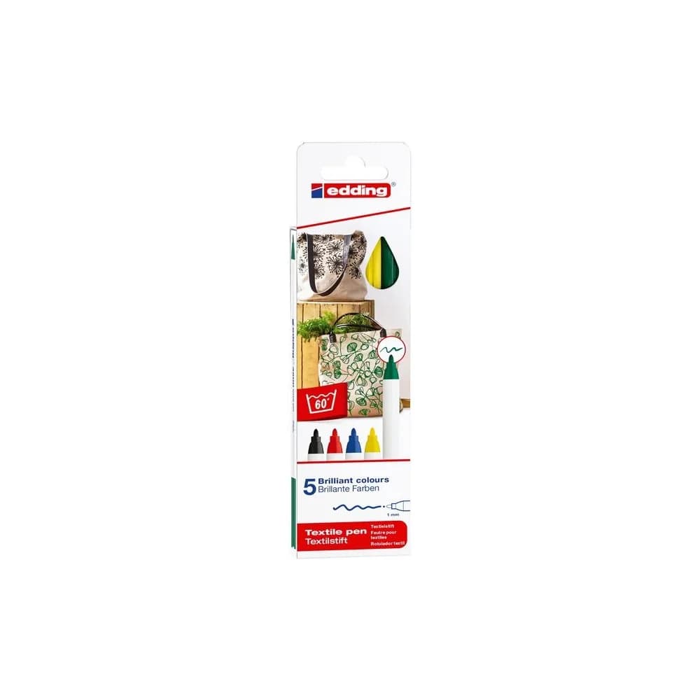 edding Textilmarker edding 4600 basic Textilmarker