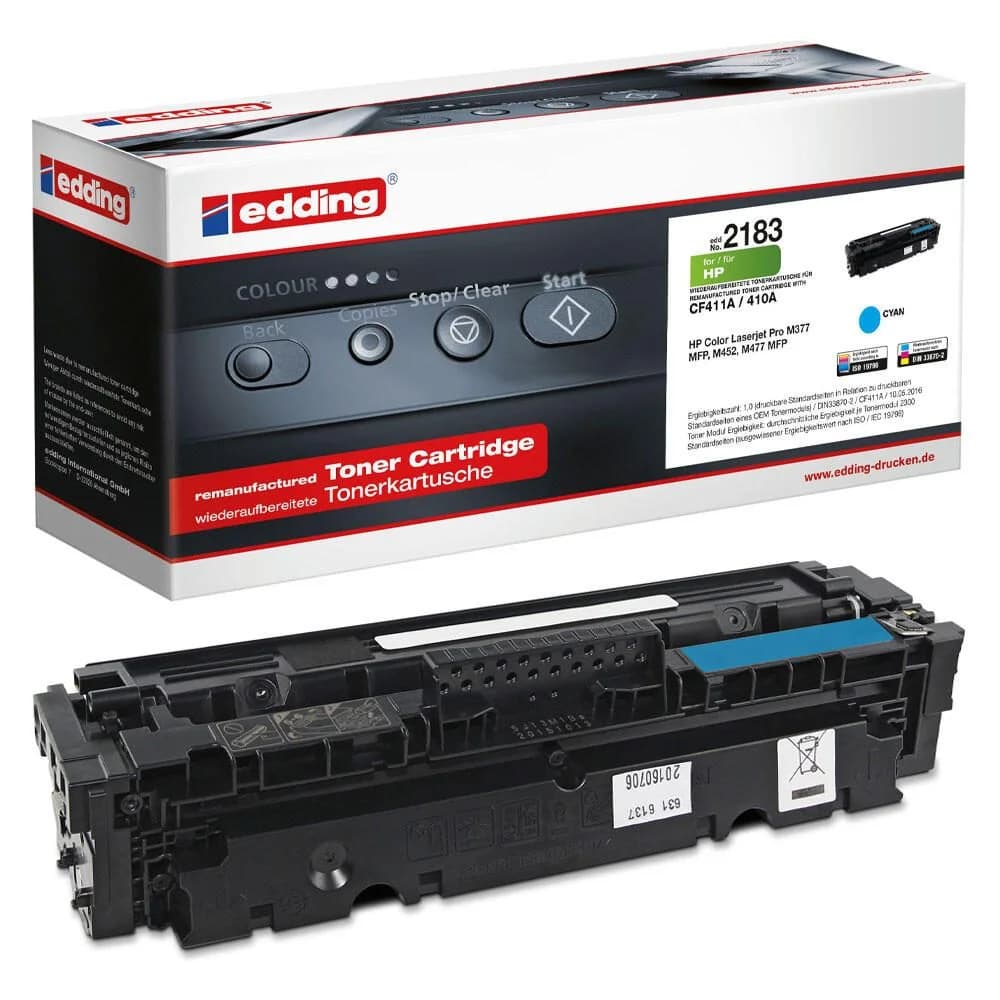 Edding Toner 18-2183 wie HP CF411A cyan