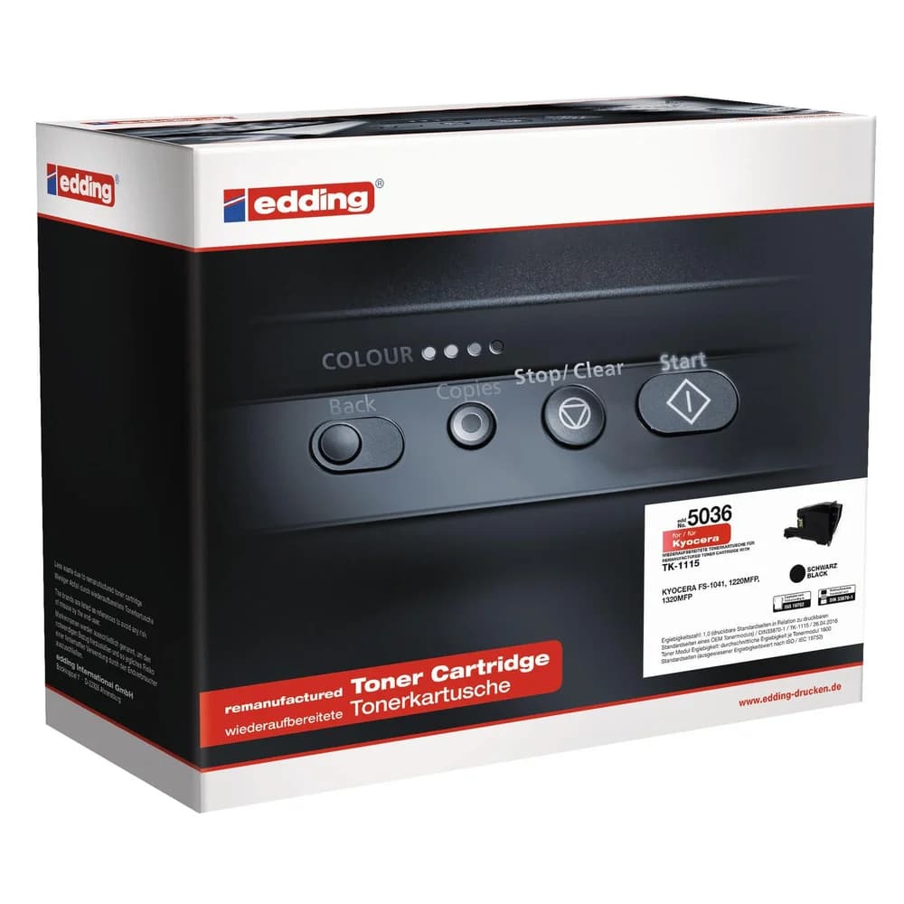 Edding Toner 18-5036 wie Kyocera TK-1115 schwarz