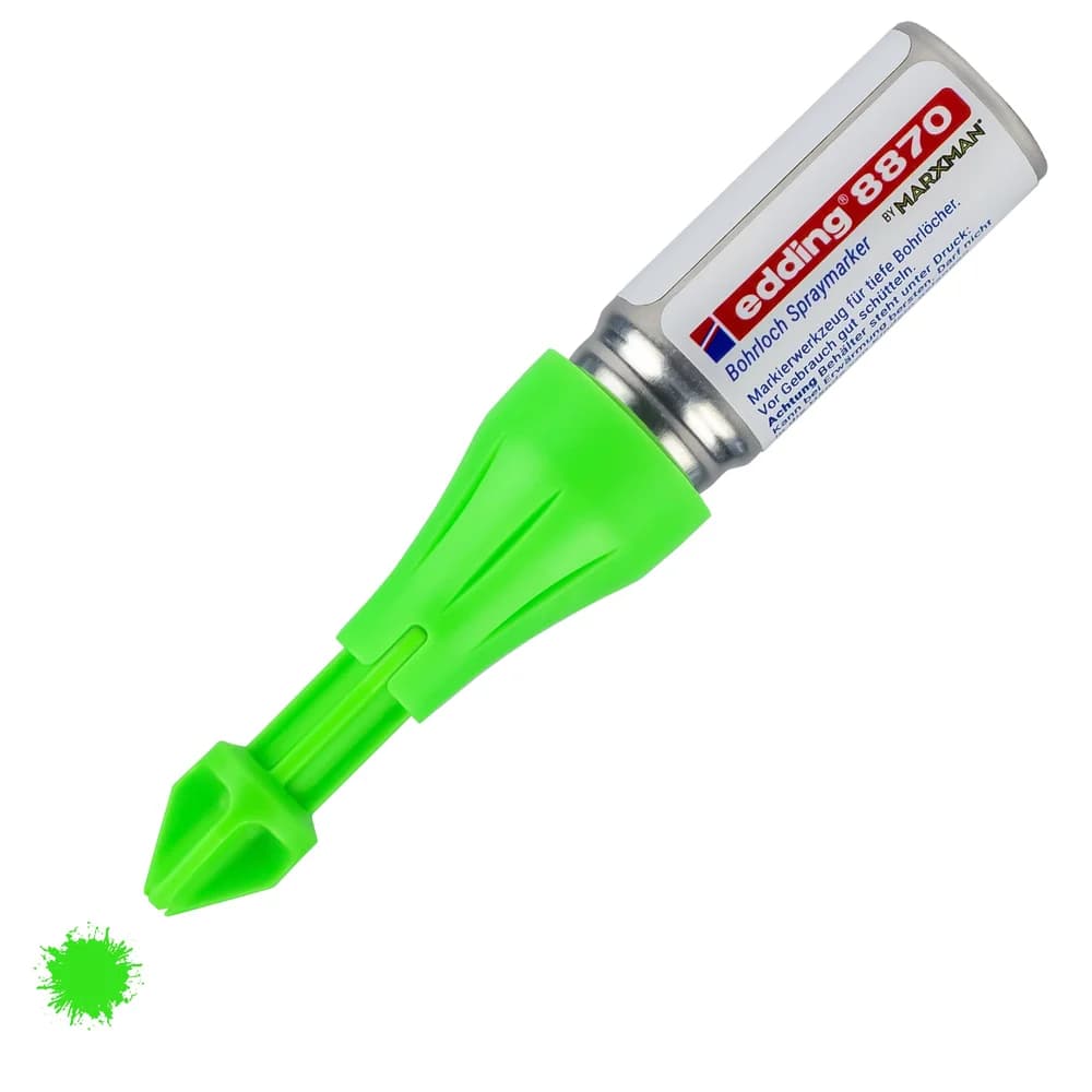 EDDING 8870 - Bohrloch Spraymarker, neongrün