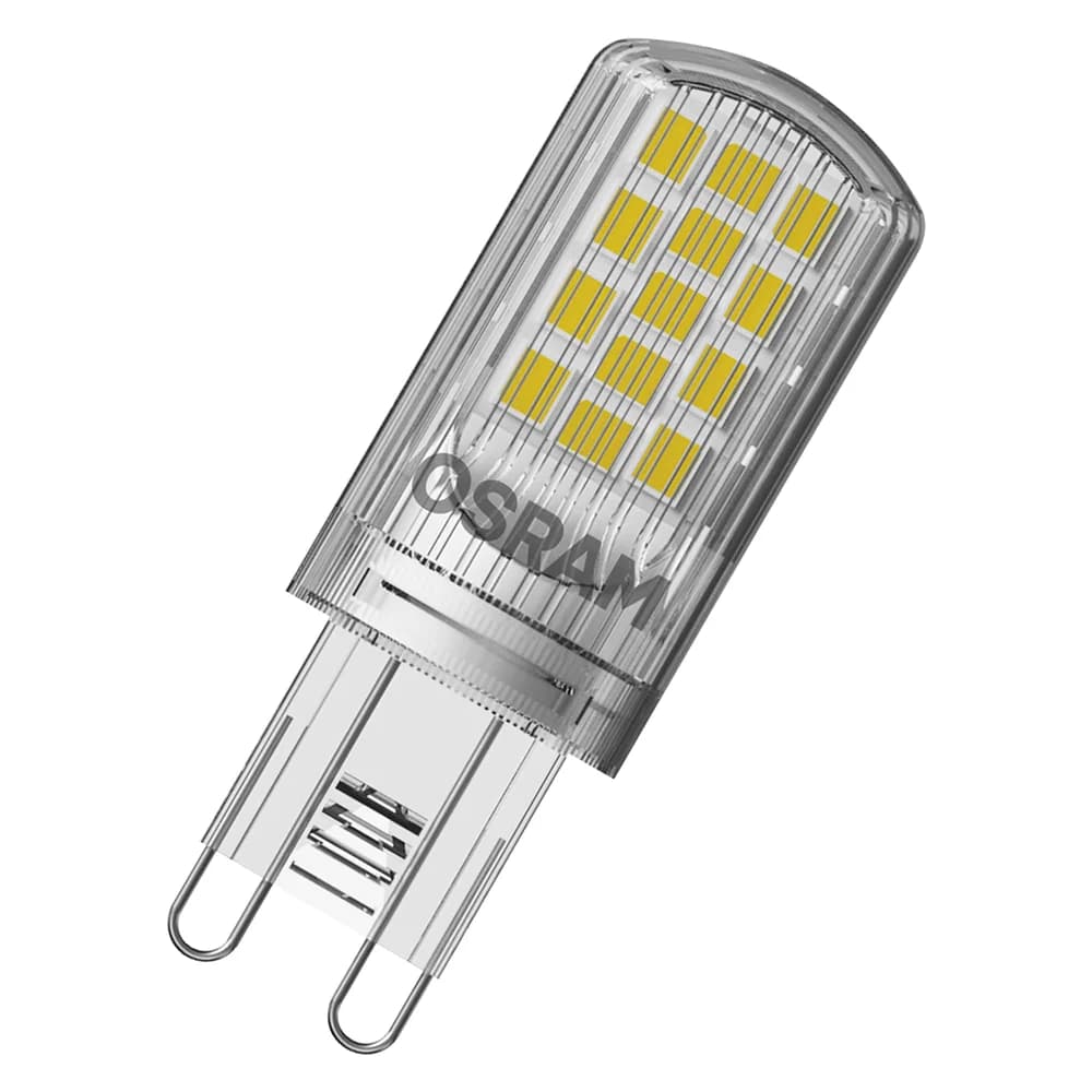 Osram LED Stiftsockellampe Star G9 3,8W 2er-Pack warmweiß, klar