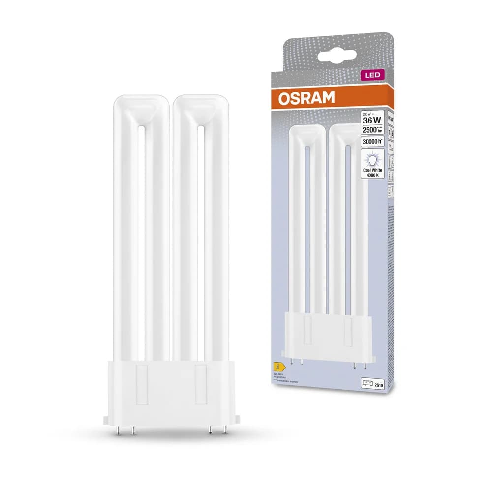 Osram DULUX F36 LED 2G10 4Pin 20W wie 36W 4000K neutralweiße Stablampe Kompaktlampe KVG