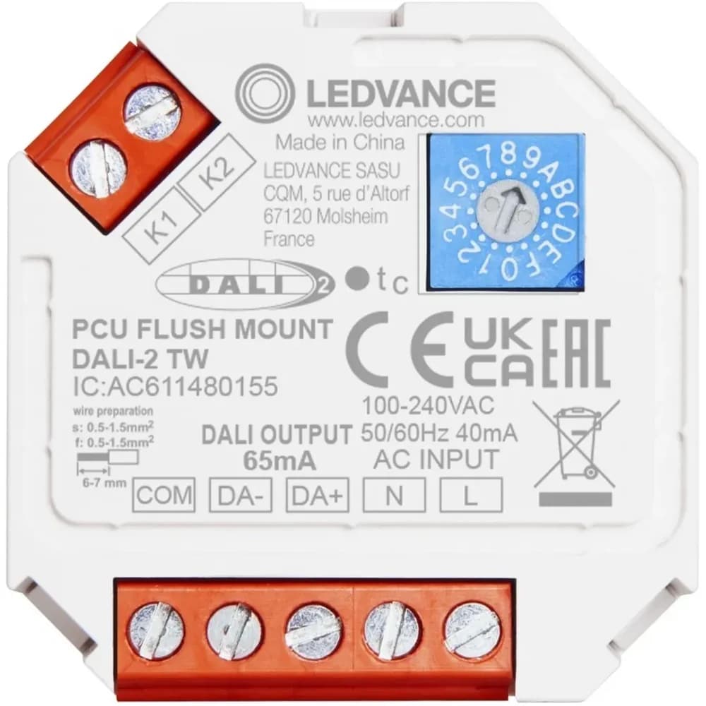 Ledvance Steuergerät PCU FLUSH MOUNT DALI-2 TW