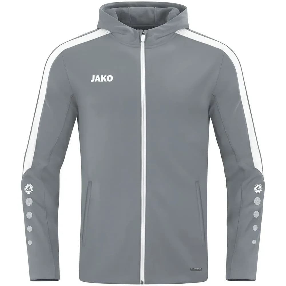 JAKO Power Kapuzenjacke Grau F840 L