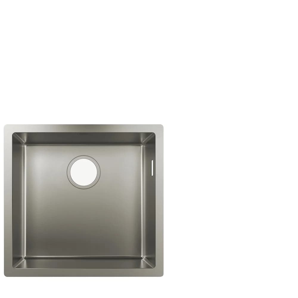 HANSGROHE 43425800 Unterbauspüle 400 - Silber