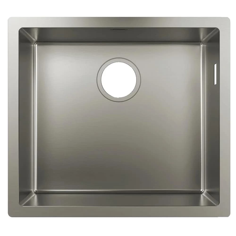 hansgrohe S71 S719-U500 Unterbauspüle 500, Edelstahl