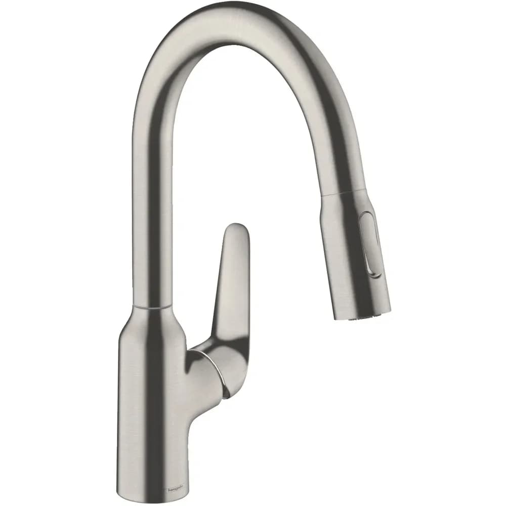 hansgrohe Küchenarmatur Focus M42 Küchenmischer 180 2jet mit Ausziehbrause