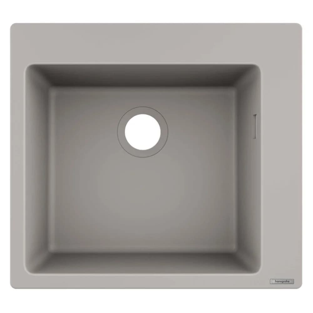 hansgrohe Einbauspüle 450 S510-F450 Betongrau