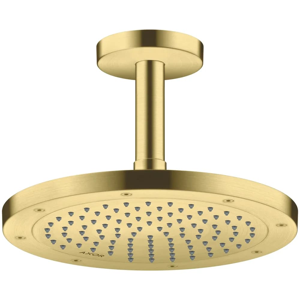 hansgrohe Deckenanschluss Axor 100mm, rund, brushed brass