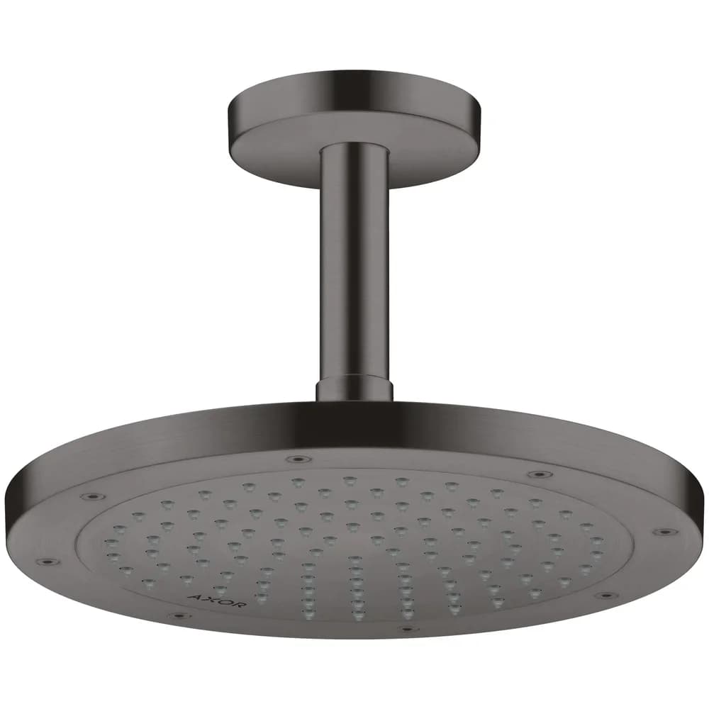 hansgrohe Deckenanschluss Axor 100mm, rund, brushed black chrome
