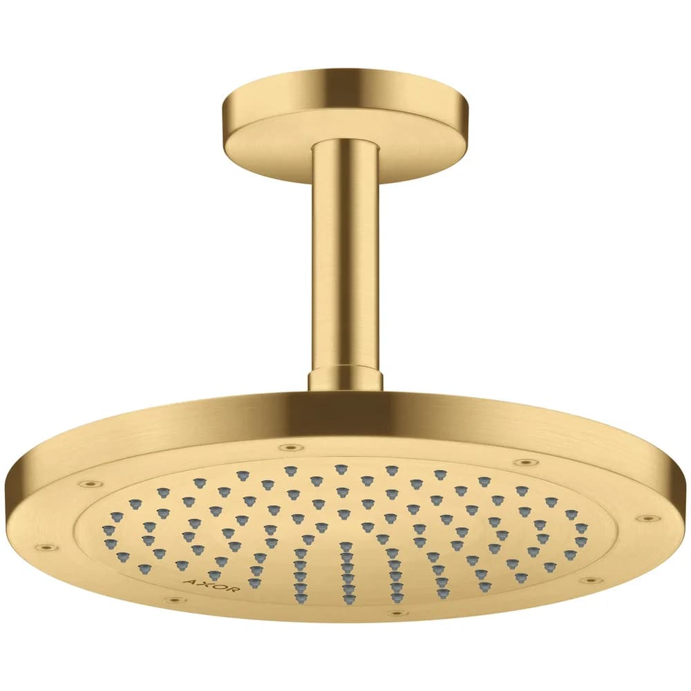 hansgrohe Deckenanschluss Axor 100mm, rund, brushed gold optic