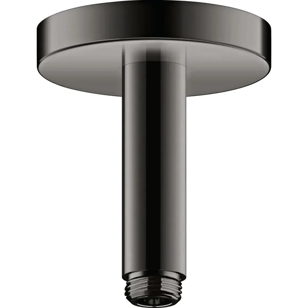 hansgrohe Deckenanschluss Axor 100mm, rund, polished black chrome
