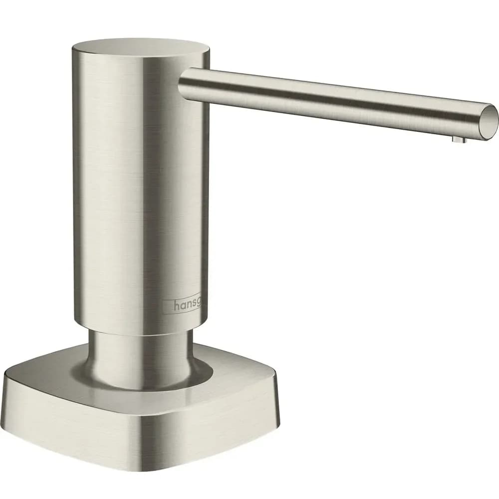 hansgrohe Spülmittelspender A71 Einbauversion, Edelstahl-optik