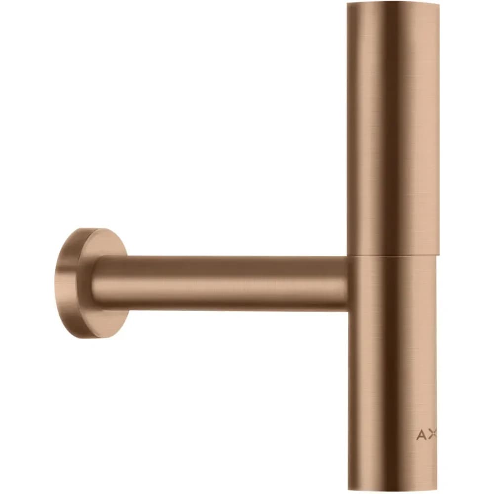hansgrohe AXOR flowstar Designsiphon, 51303310, Farbe: Brushed Red Gold