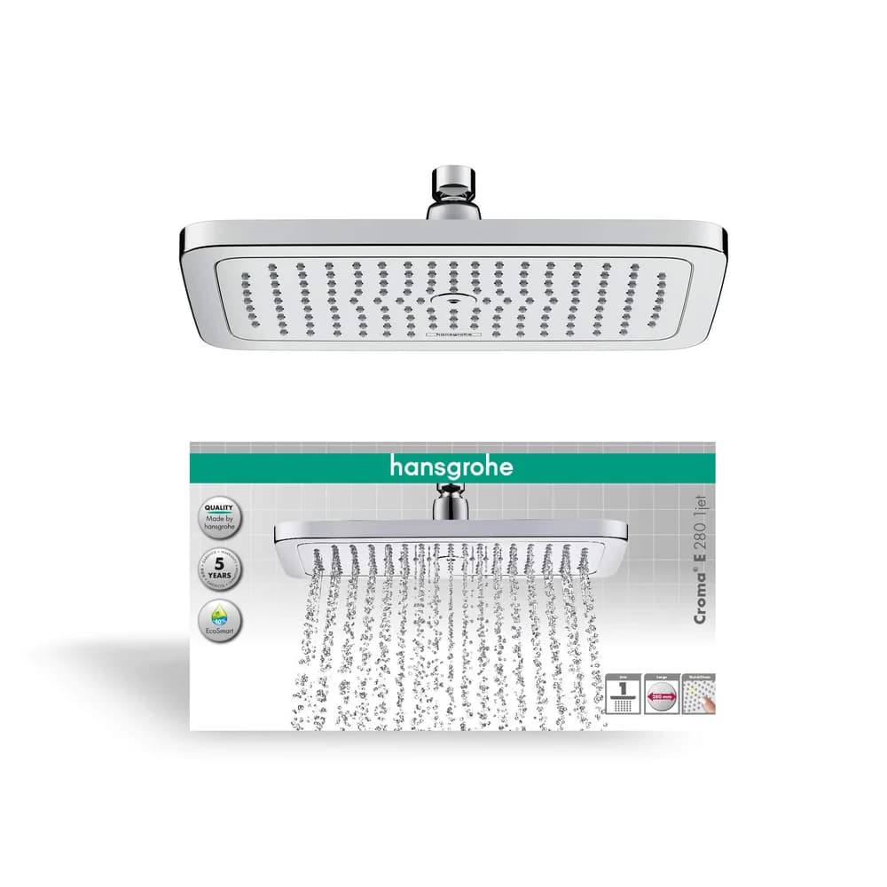 HG Kopfbrause Croma E 280 1jet EcoSmart