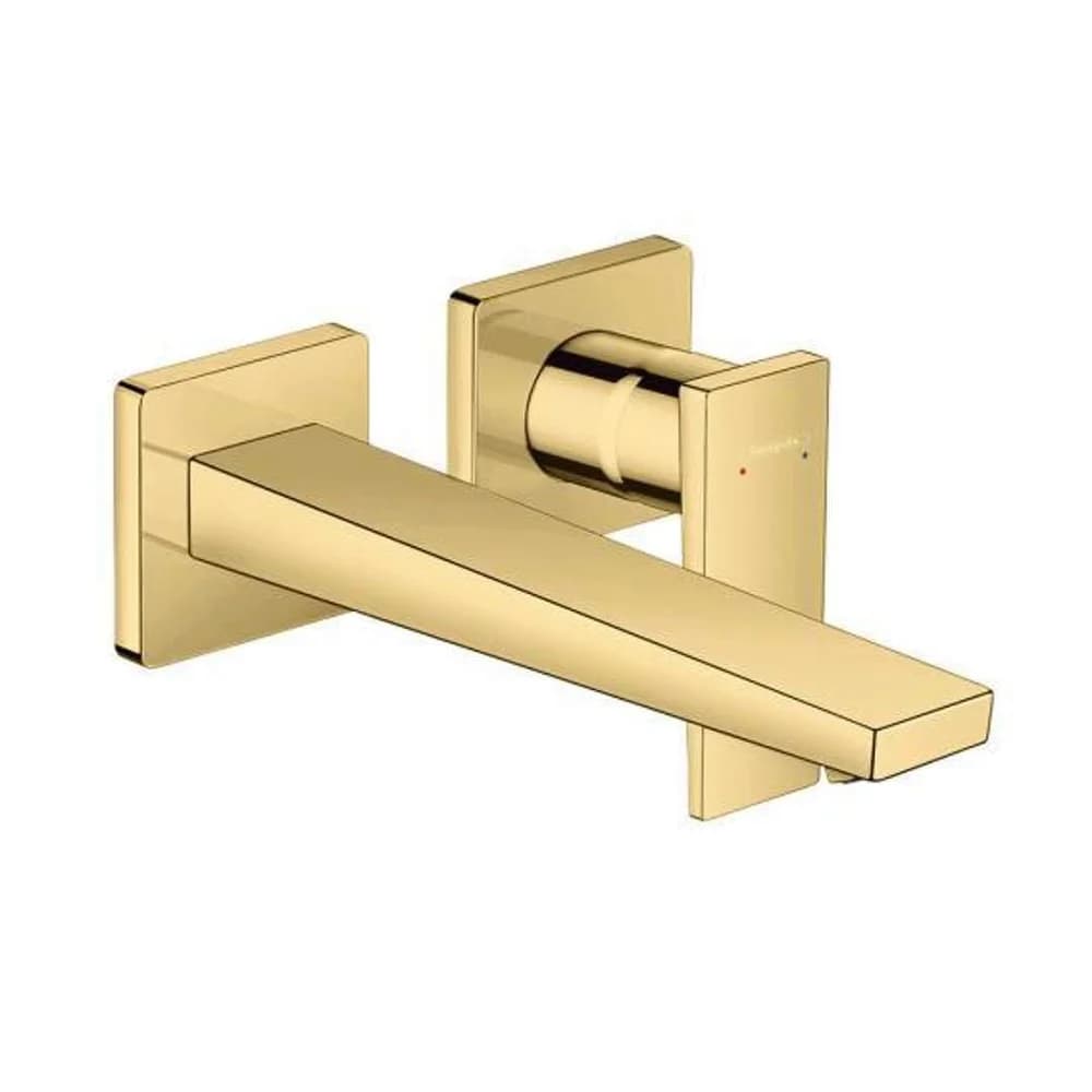 hansgrohe Fertigmontageset Metropol UP-Waschtisch-Einhebelmischer, m HG, A 225mm, pol. gol opt - Gold