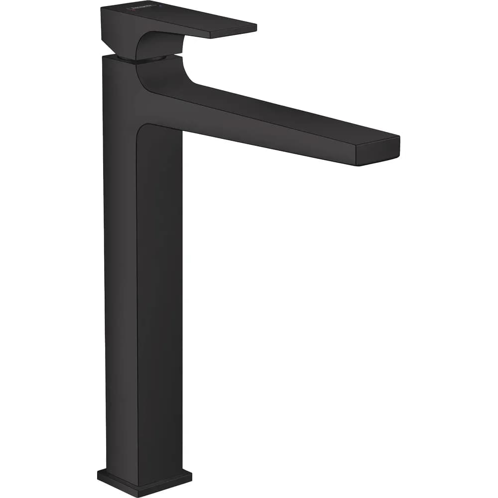 hansgrohe Waschtisch-Einhebelmischer 260 Metropol m HG, Pus-Op-Abl, Ausl. 204mm, matt-sw
