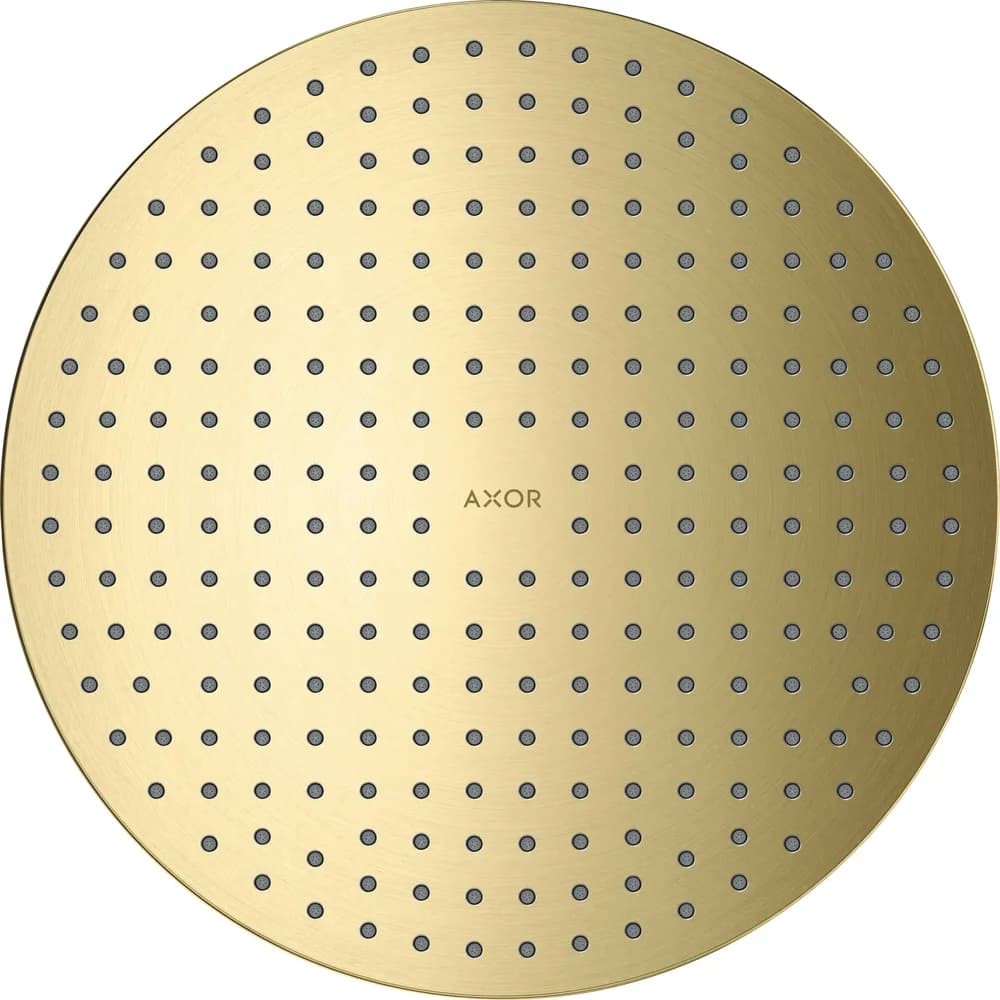 hansgrohe Kopfbrause Axor ShowerSolutions 300, 1jet - Brushed Brass