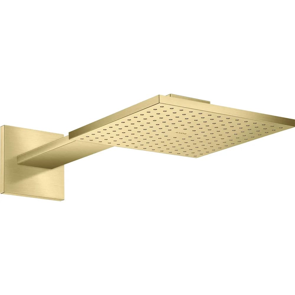 hansgrohe Axor Kopfbrause 35306950 mit Brausearm, brushed brass