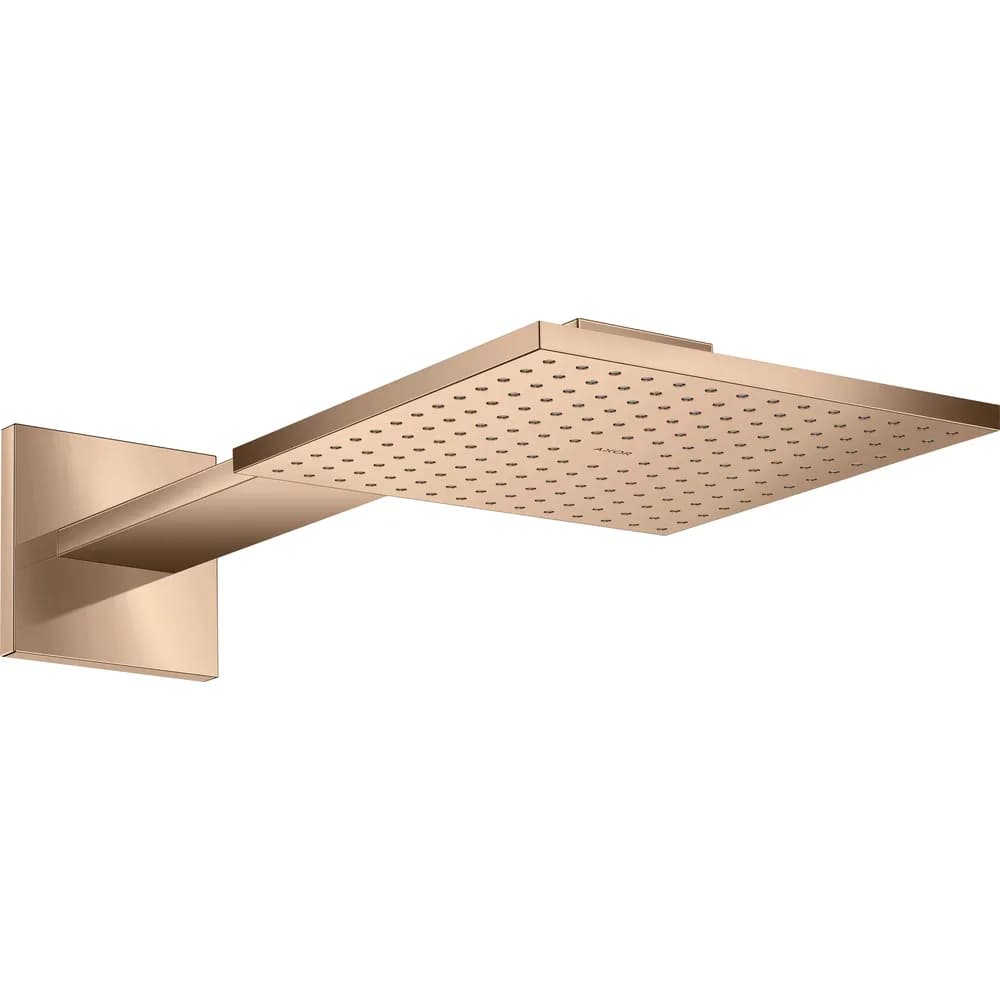 hansgrohe Axor Kopfbrause 35310300 mit Brausearm, polished red gold