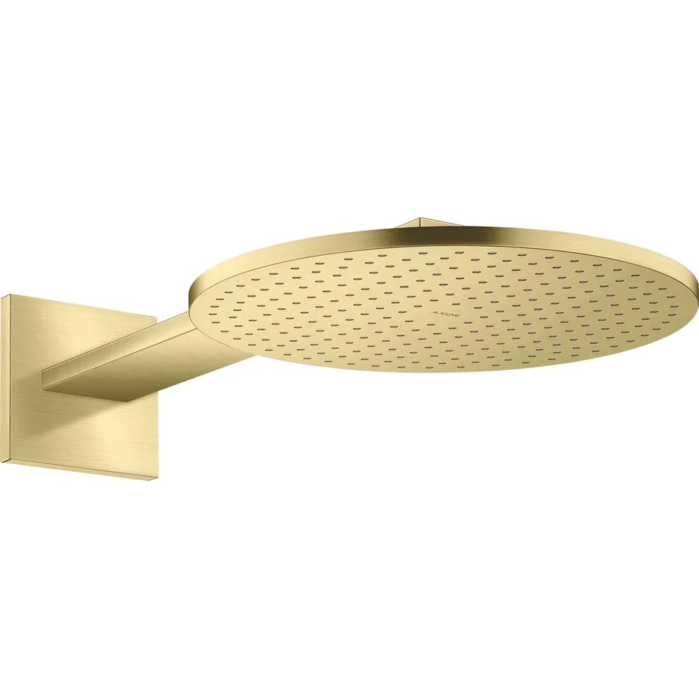 hansgrohe Kopfbrause 300 1jet Axor mit Brausearm, brushed brass