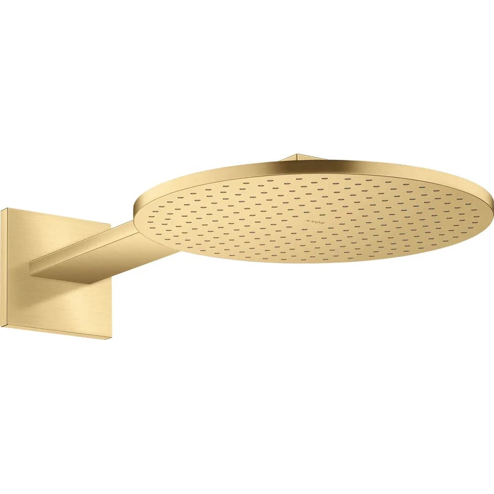 hansgrohe Kopfbrause 300 2jet Axor mit Brausearm, brushed gold optic