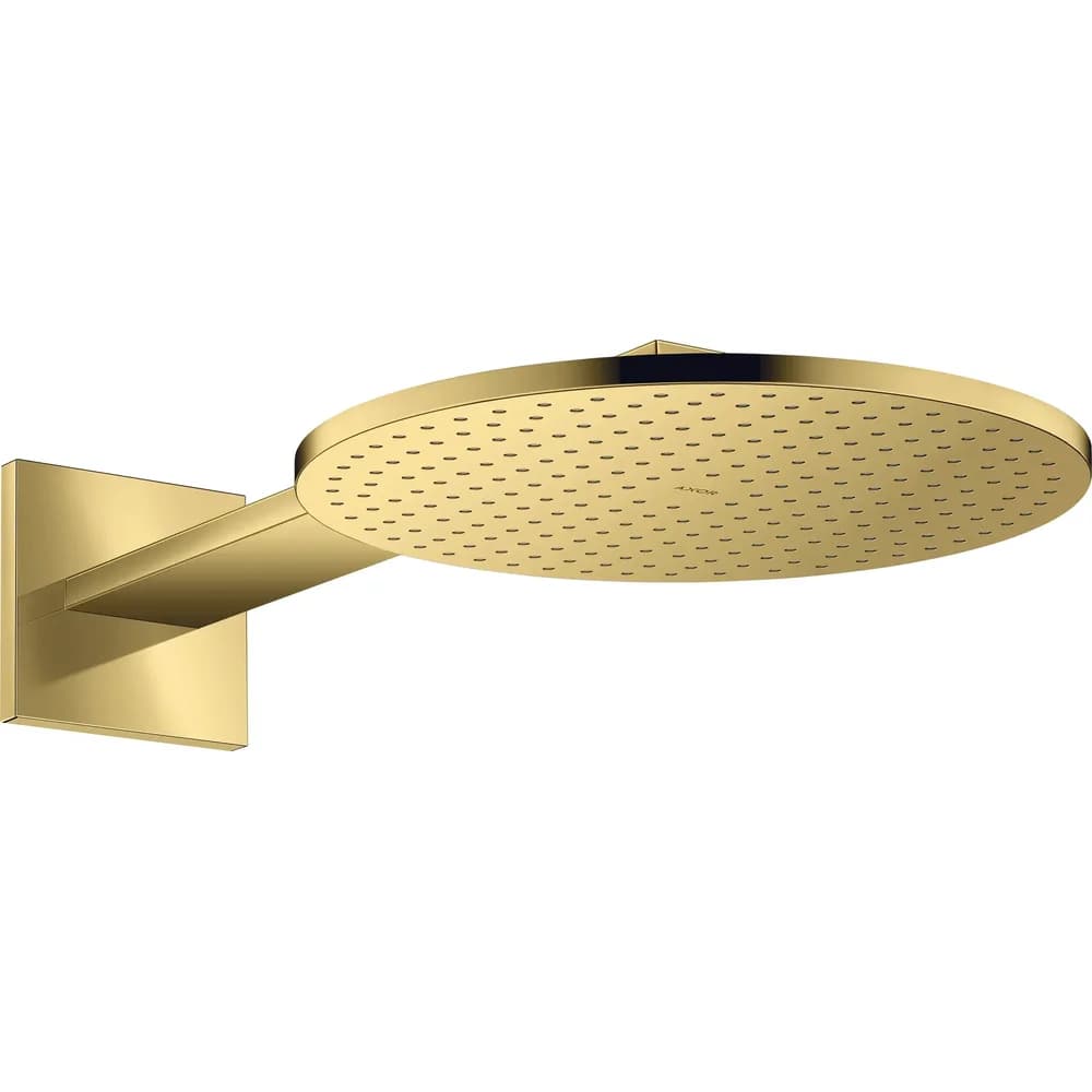 hansgrohe Kopfbrause 300 2jet Axor mit Brausearm, polished gold optic