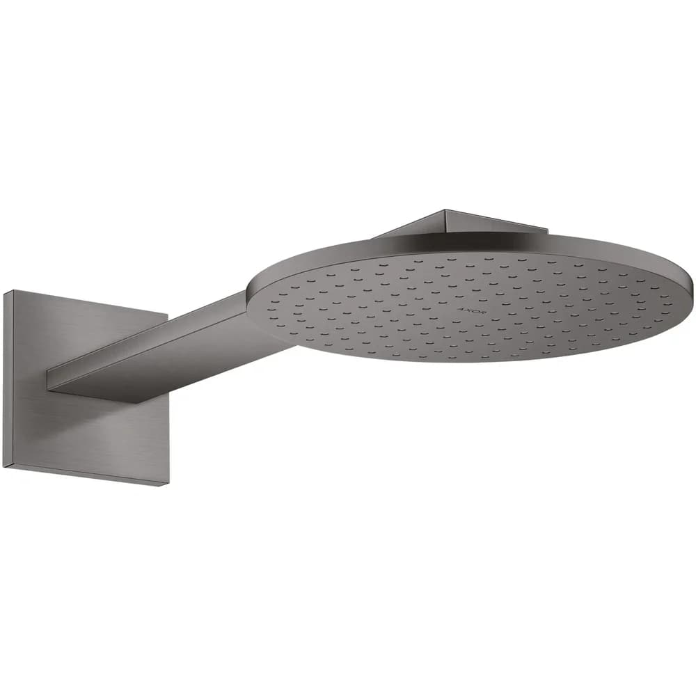 hansgrohe Kopfbrause 250 2jet Axor mit Brausearm, brushed black chrome