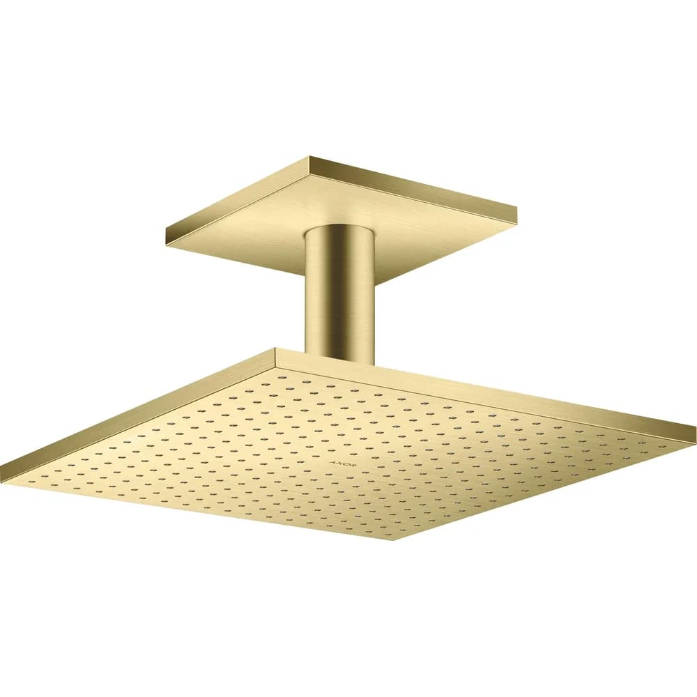 hansgrohe Axor Kopfbrause 35316950 mit Deckenanschluss, brushed brass