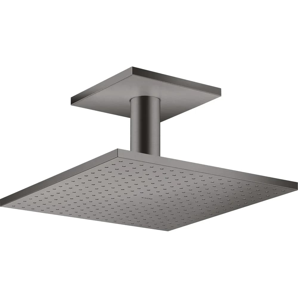hansgrohe Axor Kopfbrause 35320340 mit Deckenanschluss, brushed black chrome