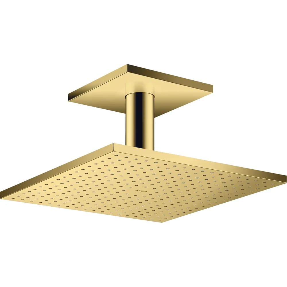 hansgrohe Axor Kopfbrause 35320990 mit Deckenanschluss, polished gold optic