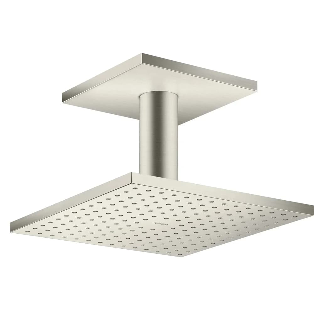 hansgrohe Axor Kopfbrause 35308800 mit Deckenanschluss, stainless steel optic