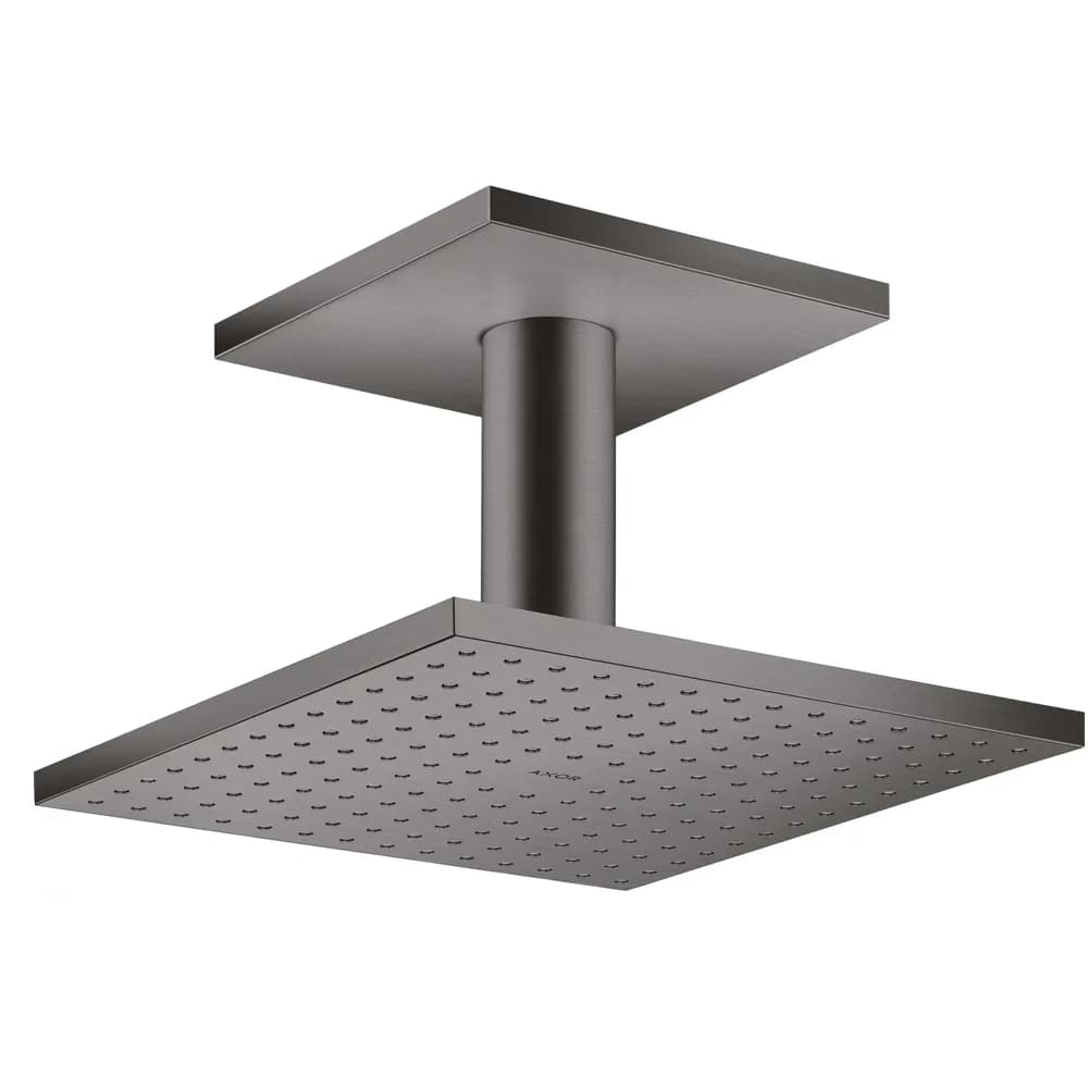 hansgrohe Axor Kopfbrause 35312340 mit Deckenanschluss, brushed black chrome