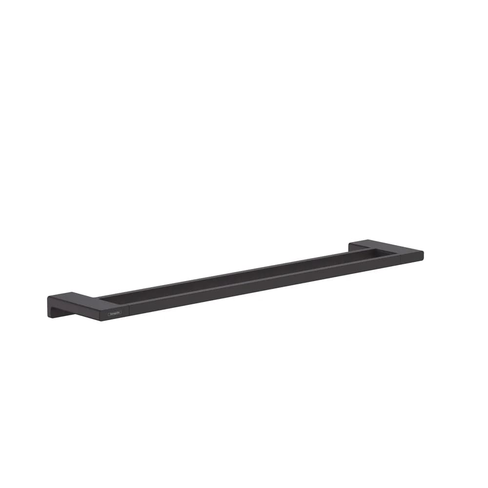 hansgrohe AddStoris Doppelbadetuchhalter, 41743670, Farbe: Mattschwarz