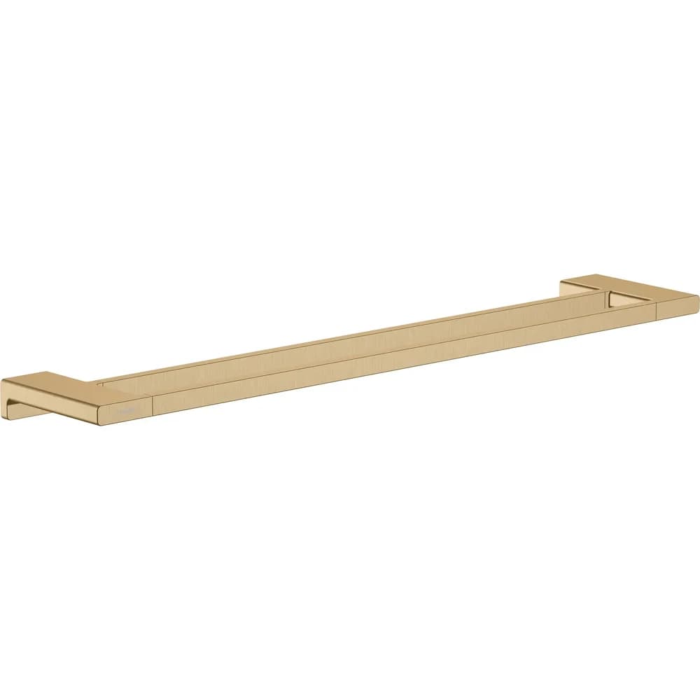 hansgrohe AddStoris Doppelbadetuchhalter, 41743140, Farbe: Brushed Bronze