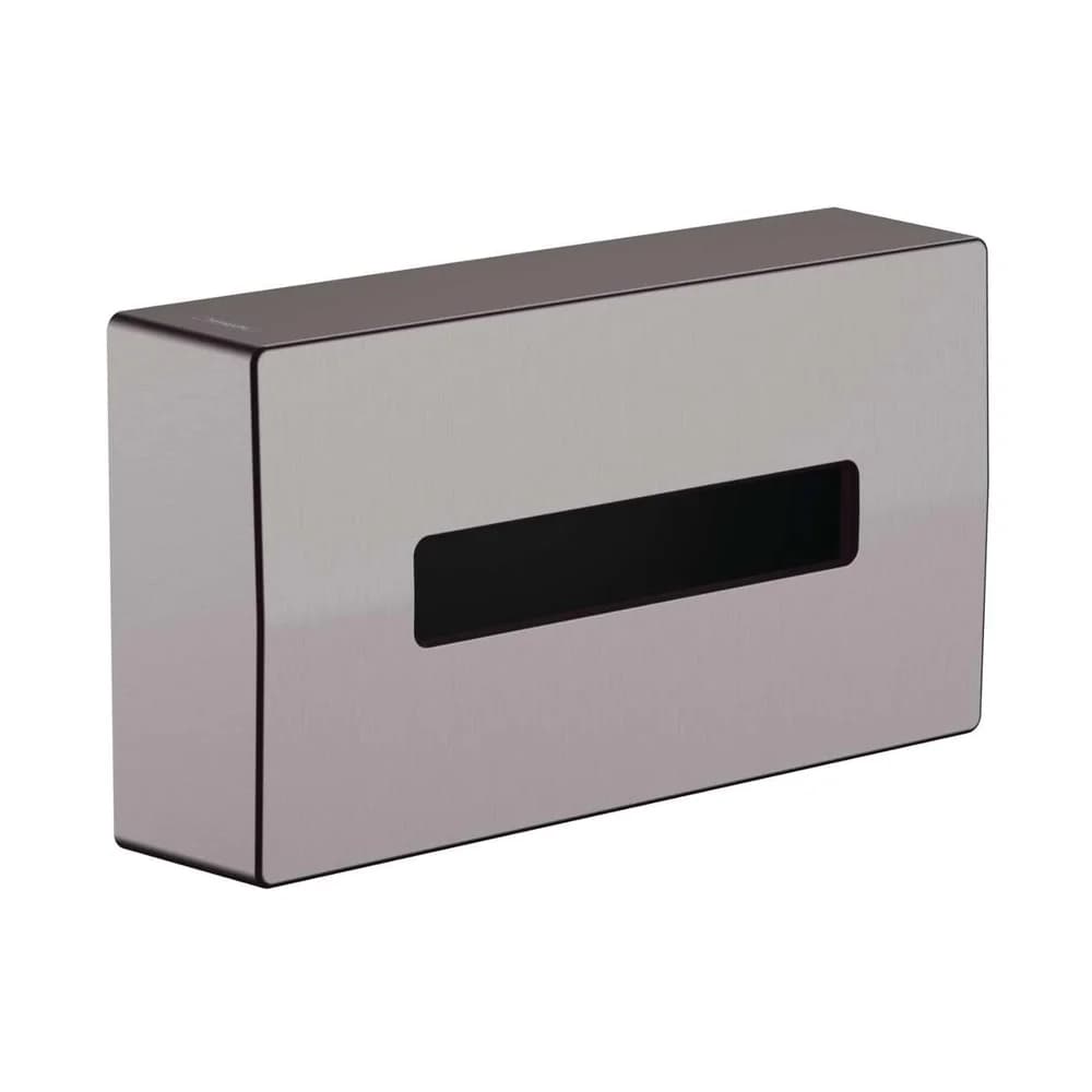 hansgrohe AddStoris Kosmetiktuchbox 41774340 Wandmontage, brushed black chrome
