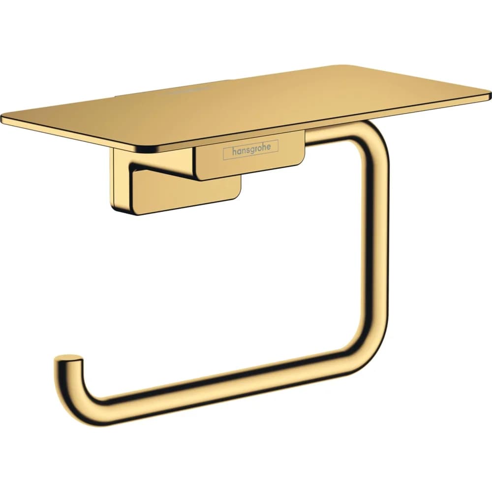 Hansgrohe Toilettenpapierhalter AddStoris Gold-Optik Metall 41772990