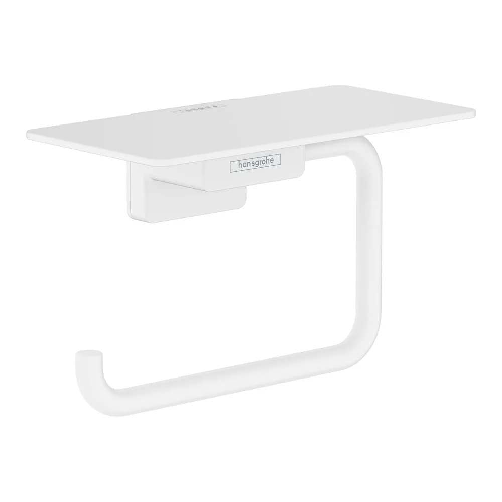 Hansgrohe Papierrollenhalter mit Ablage AddStoris mattweiss, 41772700 41772700