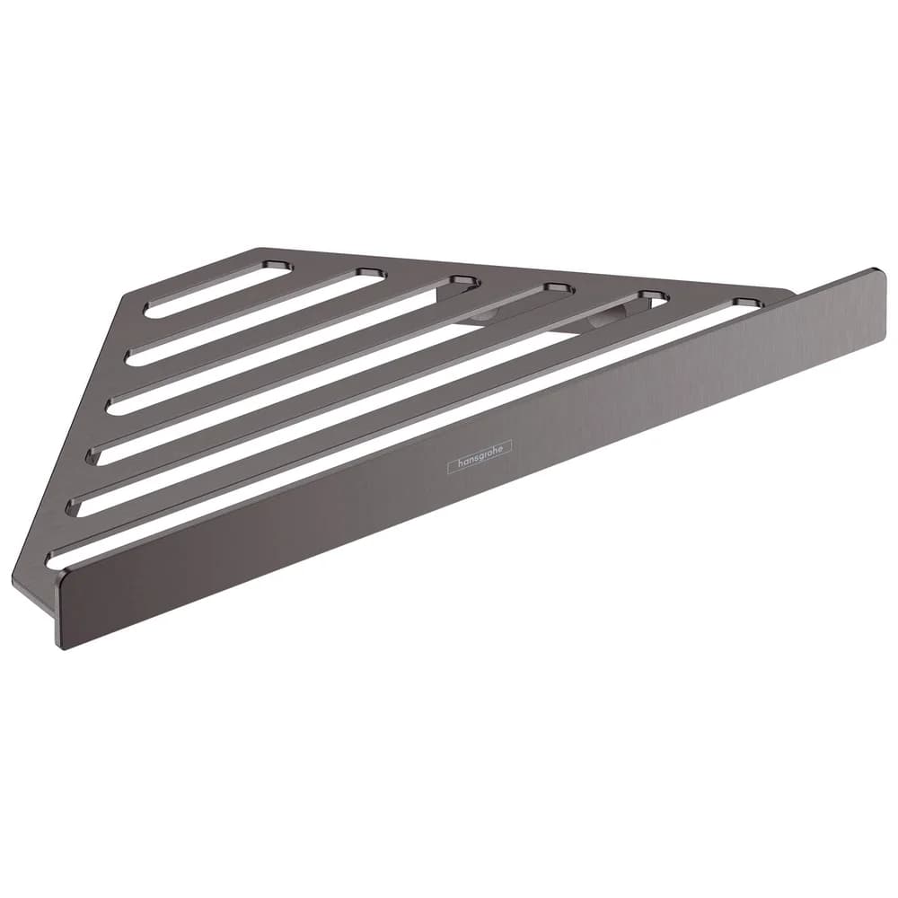 hansgrohe AddStoris Seifenkorb, 41741340, Farbe: Brushed Black Chrome
