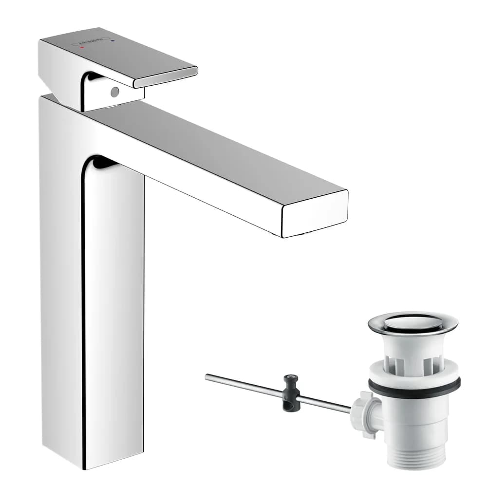 Hansgrohe Vernis Shape hohe Waschtischarmatur Chrom 71562000